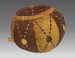 Ball Rattle, Leather, various, Native American (Northwest Coast)